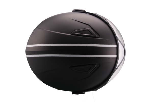 Helm VITO JET MODA - schwarz-matt